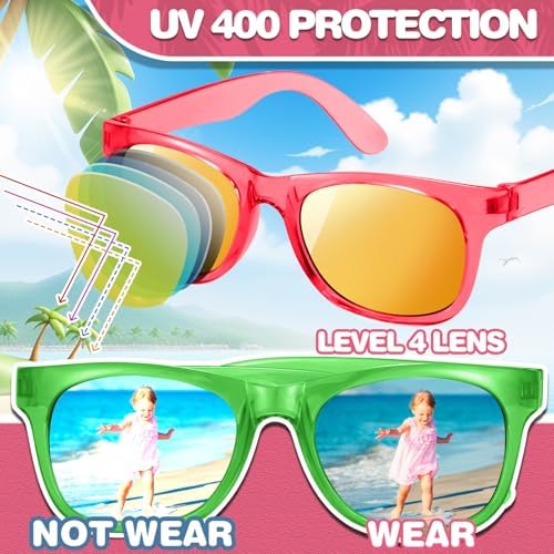 12 Pack Kids Sunglasses with UV400 Protection