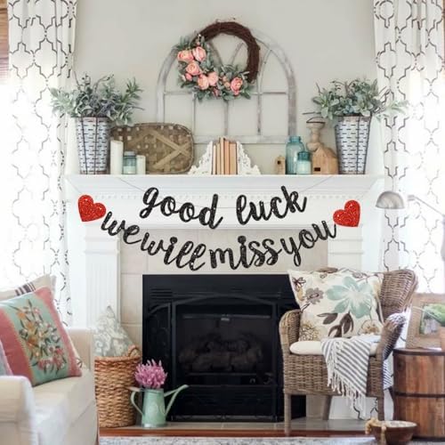 BEISHIDA Black Good Luck Farewell Banner