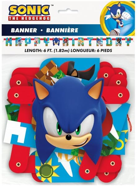 Sonic Birthday Party Supplies Bundle