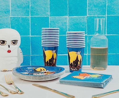 Silver Buffalo Harry Potter Chibi Tableware Party Set 60 Piece