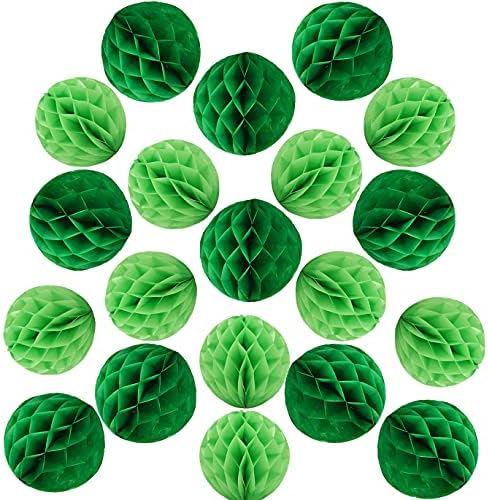 YLYs Love 20pcs Honeycomb Tissue Paper Party Balls Wall Decor