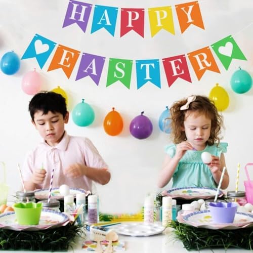 24pcs Rainbow Blank Banner Kit for Custom Decorations