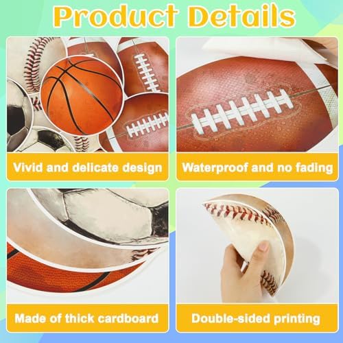 Sports Birthday Party Decorations Banners Centerpieces
