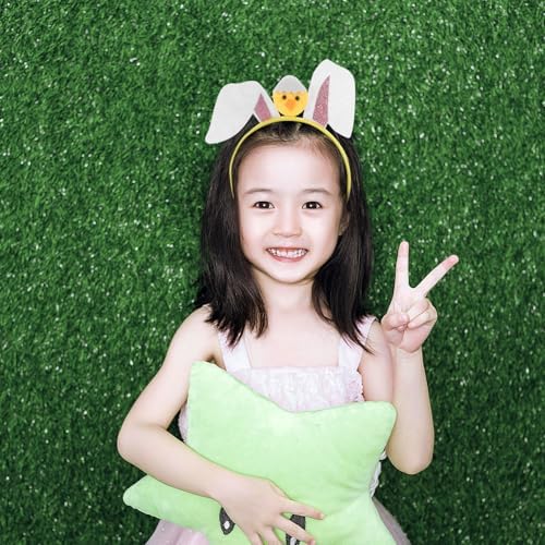 LUOZZY 4 Pcs Plush Chicken Hair Clips for Kids