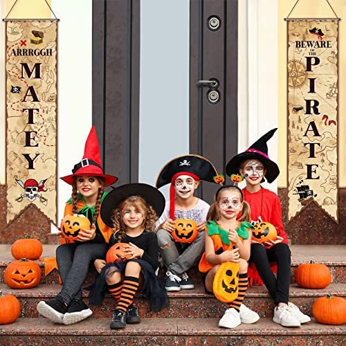 Tegeme Pirate Party Banners Treasure Hunt Decor
