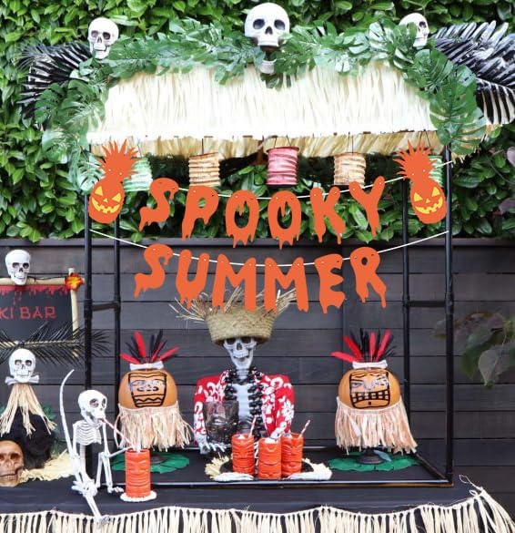 Spooky Summer Halloween Party Banner Decorations
