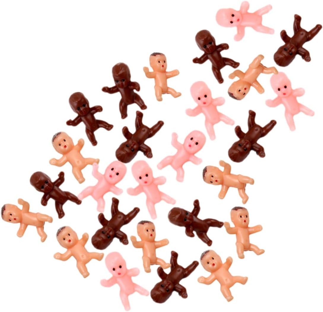 60pcs Mini Plastic Figurines for Parties and Decorations