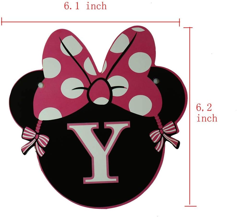 Mouse Ears Happy Birthday Banner Set