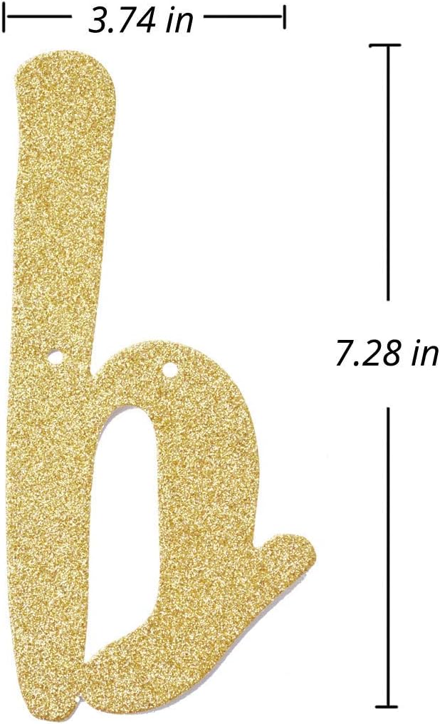 Qttier Gold Glitter Groom to Be Banner