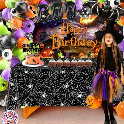 Halloween Birthday Party Decor 105 Pcs Decor Set