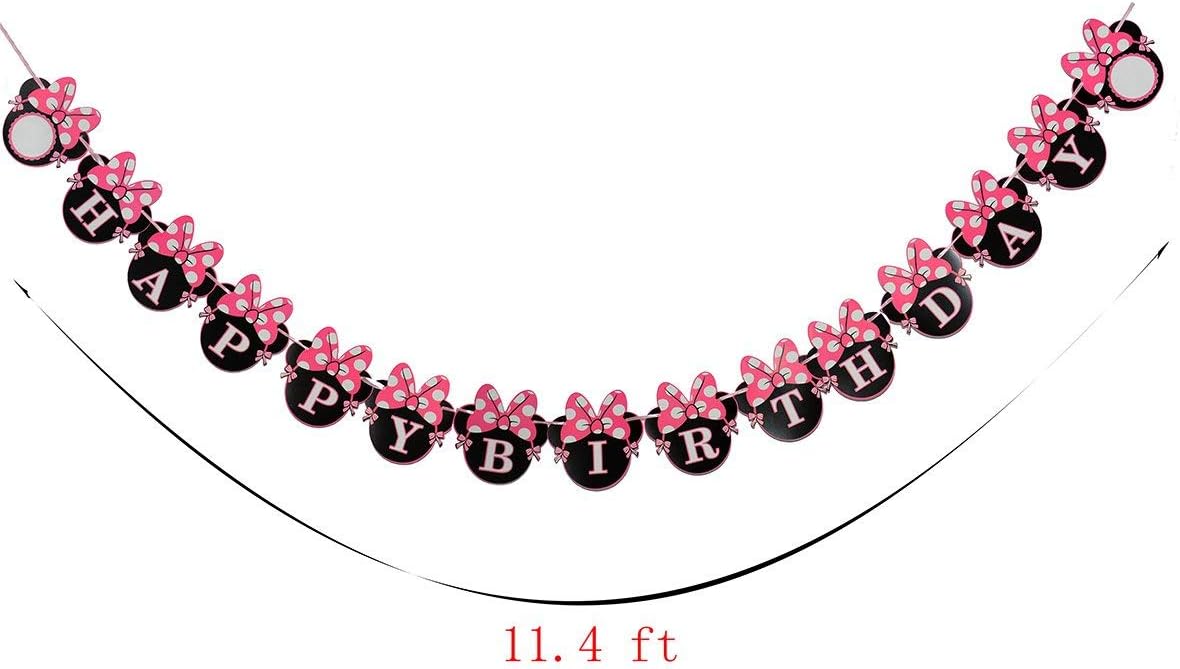 Mouse Ears Happy Birthday Banner Set