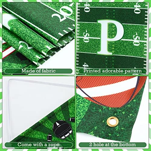 Batiyeer Football Birthday Decor Banner Sign