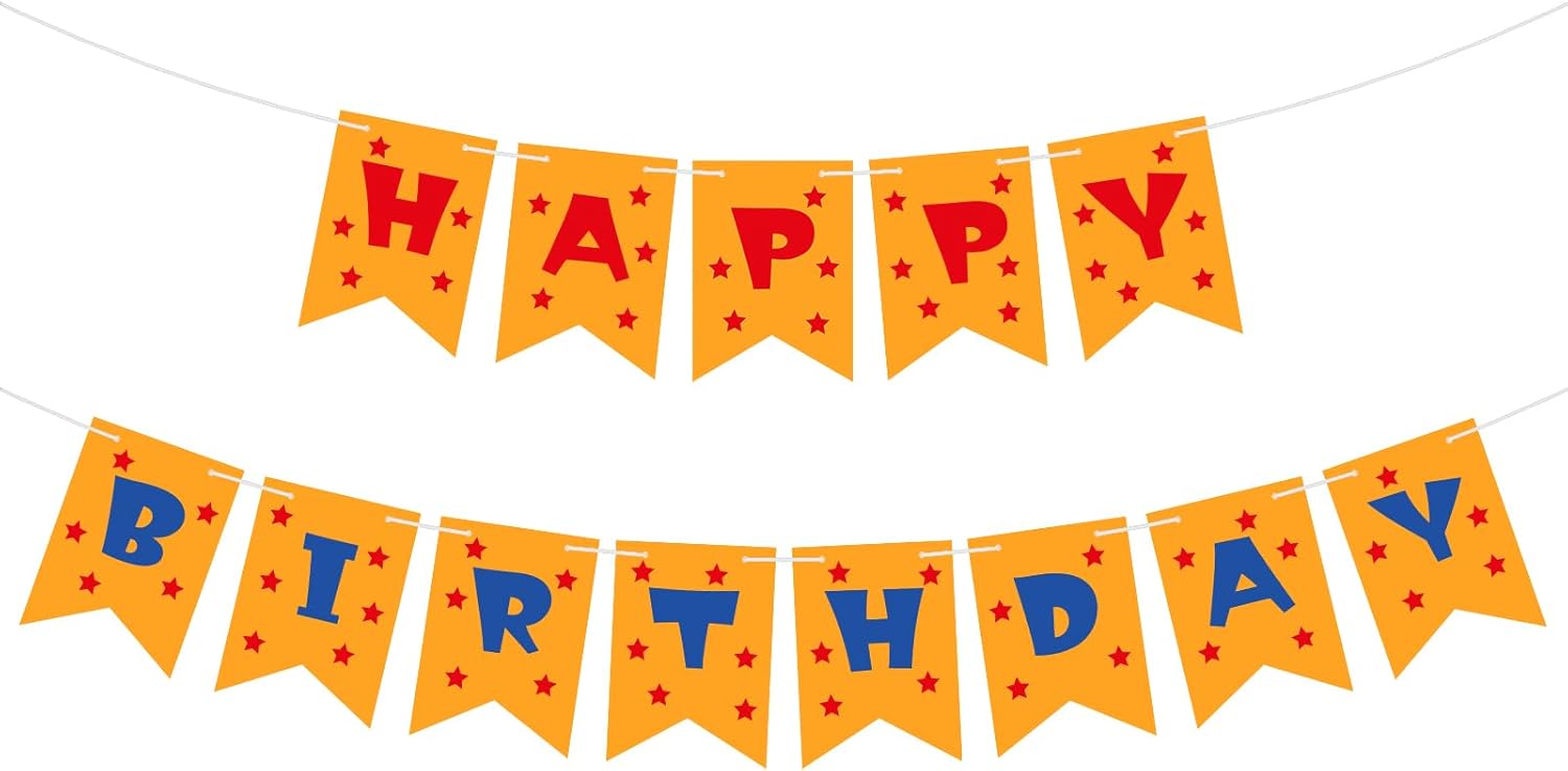 Anime Happy Birthday Banner 709x512 Inch Decor
