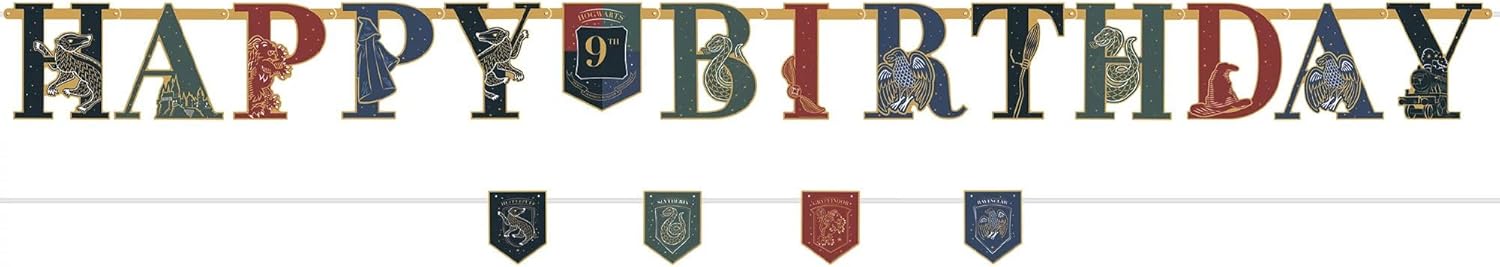 Harry Potter Hogwarts United Personalized Banners Set