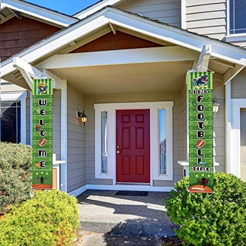 Football Party Banner for Birthday and Festival Decor
