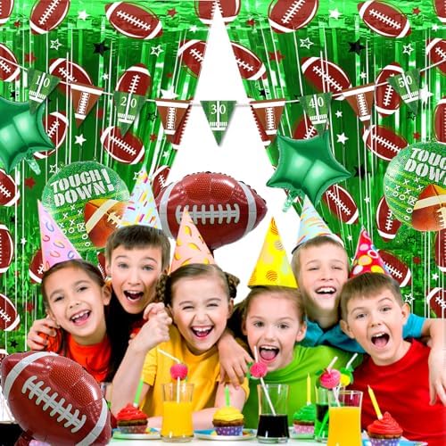 10 Pack Football Party Decorations Photo Props
