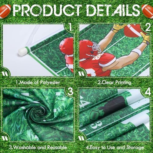Supervitae Football Party Decor Set 3 Pcs