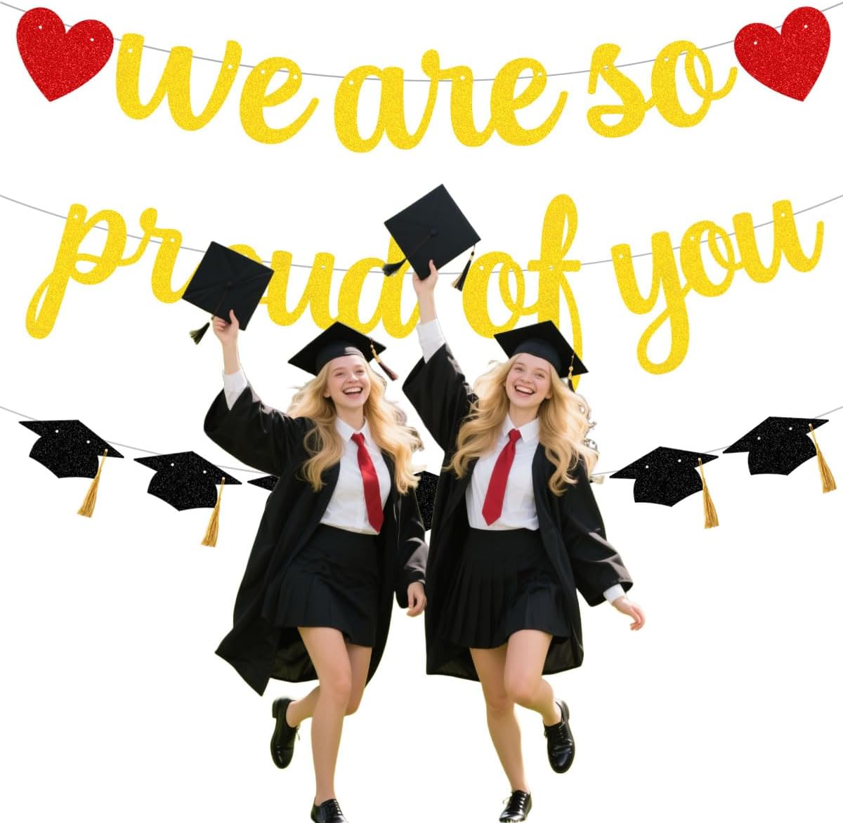We Are So Proud of You Graduation Banner