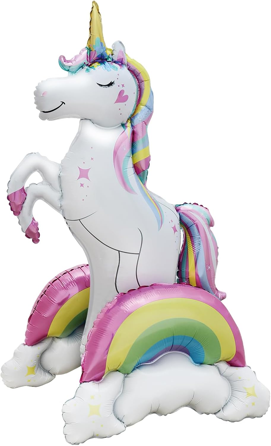 Giant Standing Unicorn Foil Balloon 37 Inch