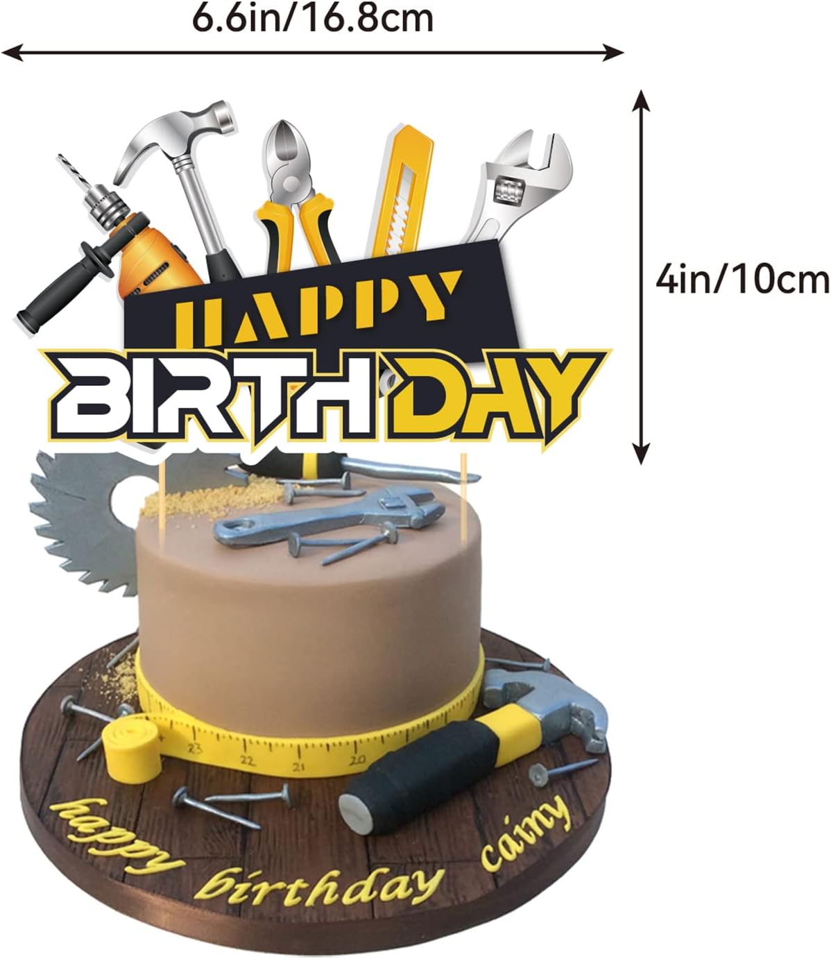 Tools Themed Birthday Party Decorations Kit