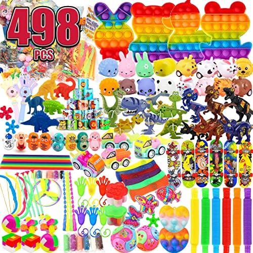 498 PCS Premium Party Favors for Kids 3-10