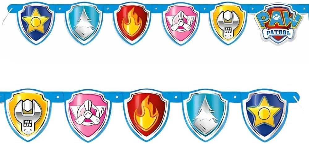 Paw Patrol Large Jointed Banner for Kids Birthday