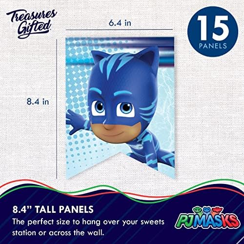 Treasures Gifted PJ Masks Birthday Banner