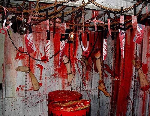 Halloween Bloody Banner Horror Garland Decor 4PCS