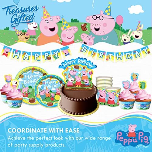 Treasures Gifted Peppa Pig Birthday Banner