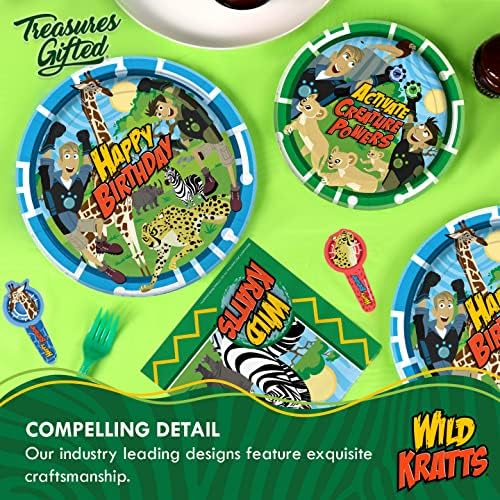 Treasures Gifted Wild Kratts Birthday Banner