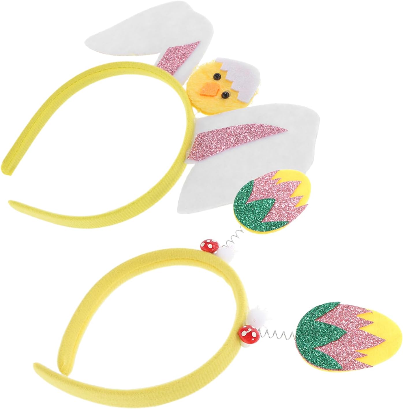 LUOZZY 4 Pcs Plush Chicken Hair Clips for Kids