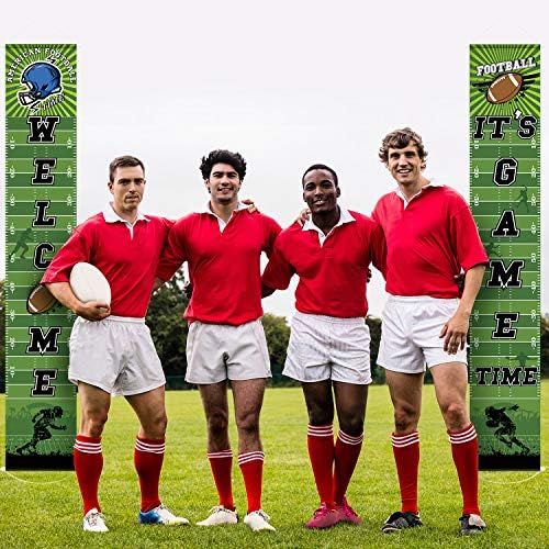 Football Welcome Banners for Party Decorations