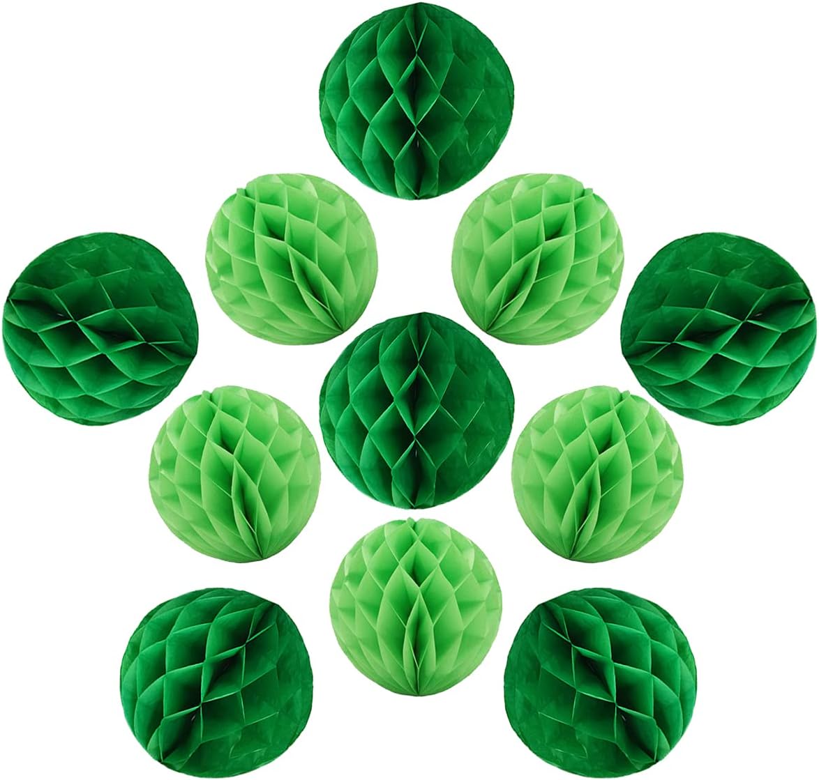 YLYs Love 20pcs Honeycomb Tissue Paper Party Balls Wall Decor