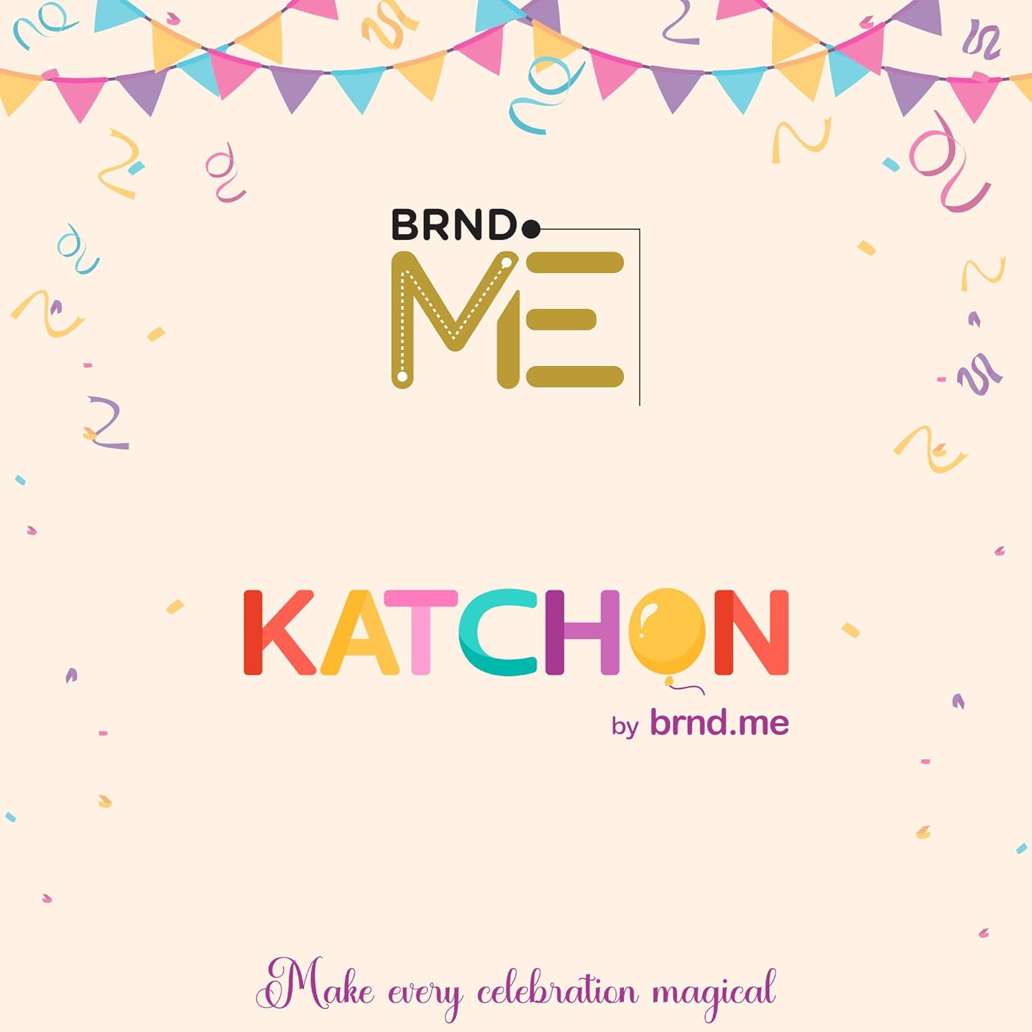 KatchOn 10 Foot Yellow Happy Birthday Banner