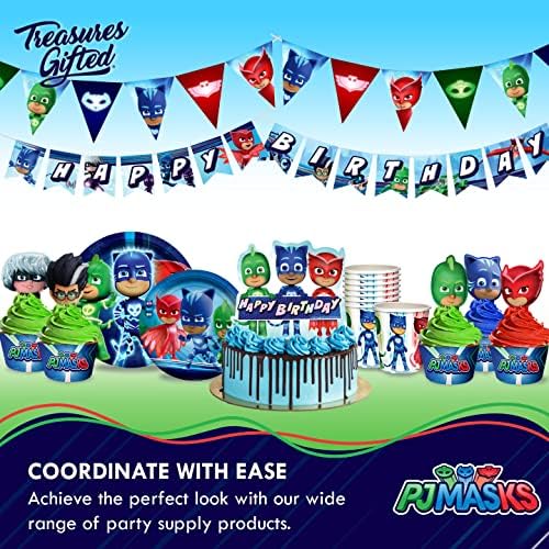 Treasures Gifted PJ Masks Birthday Banner