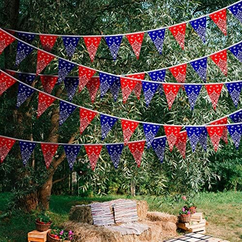 Frienda 6 Pack Western Cowboy Decorations Banner