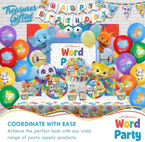 Treasures Gifted 1 Word Party Cake Topper