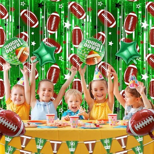 10 Pack Football Party Decorations Photo Props