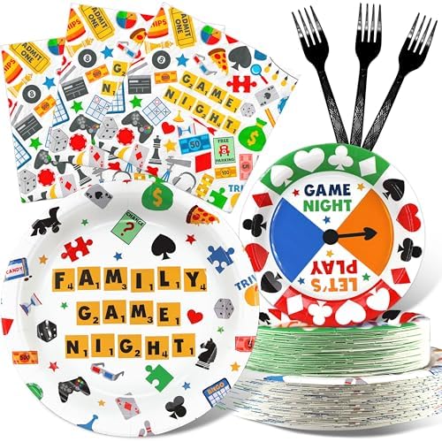 Game Night Party Decorations Set 40 Pieces