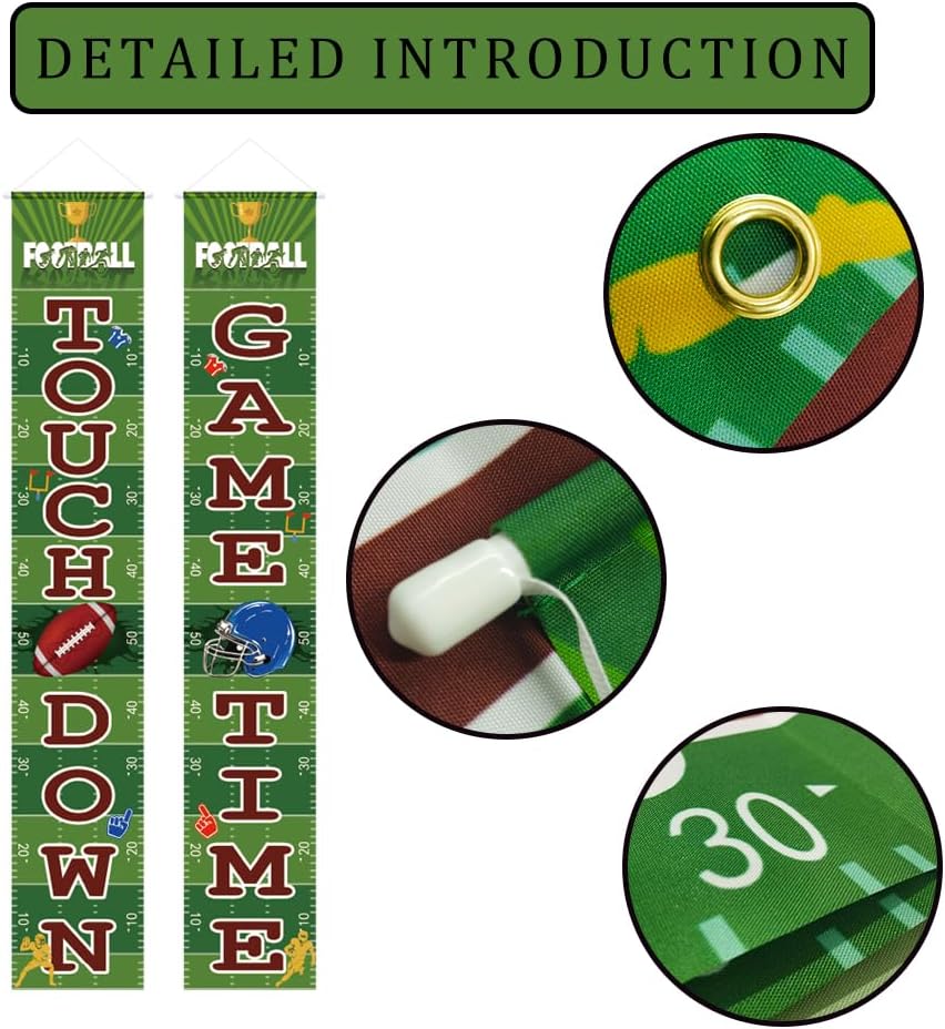 Football Welcome Banners for Game Day Decor