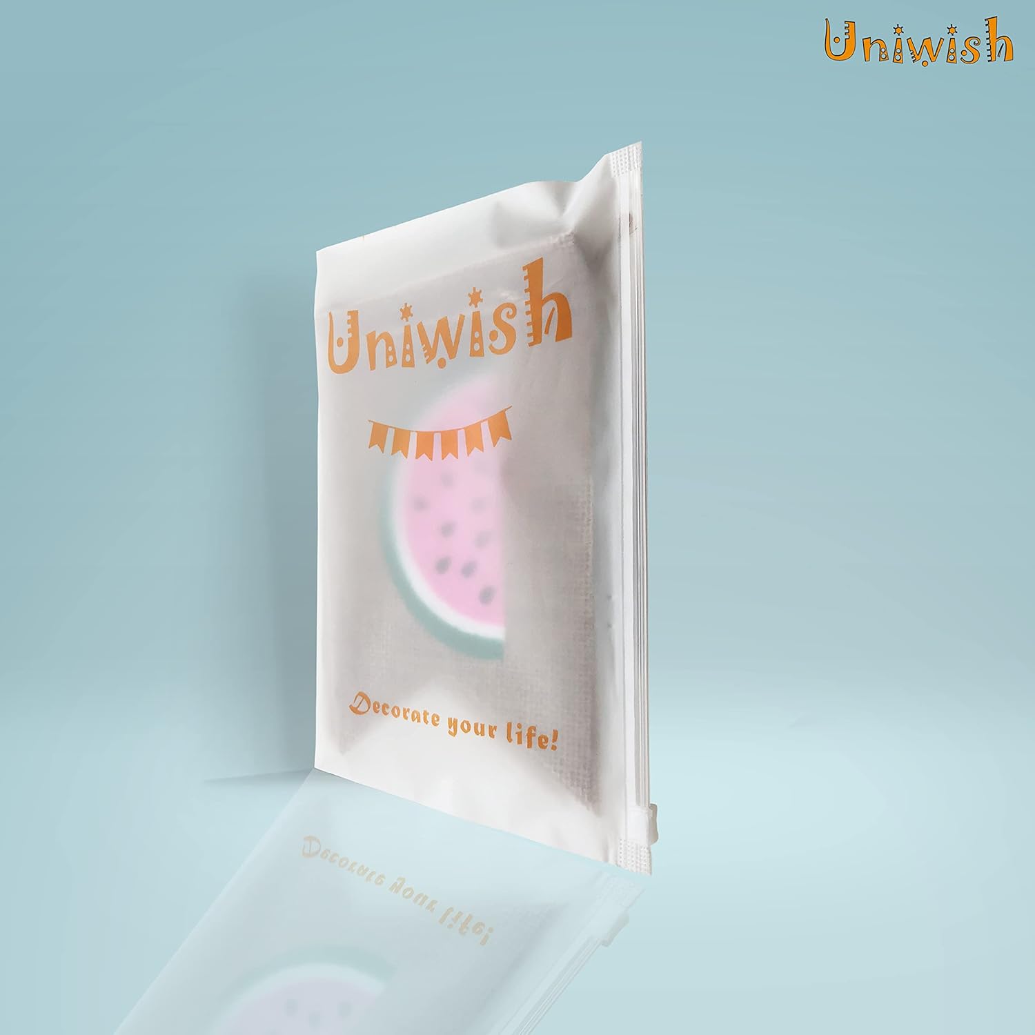 Uniwish Summer Watermelon Banner Garland Decor Set