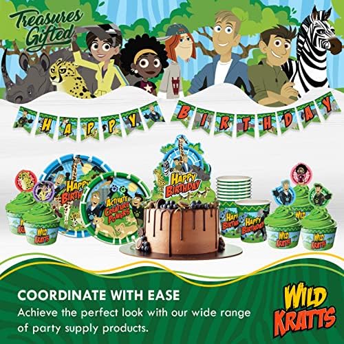 Treasures Gifted Wild Kratts Birthday Banner