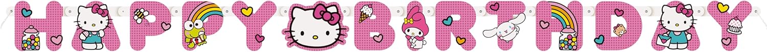 Unique Hello Kitty Jointed Banner for Parties