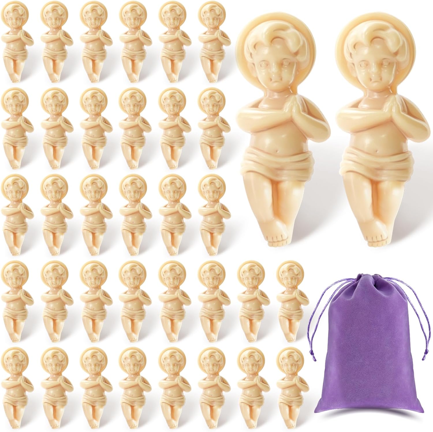 Mini Baby Jesus Figurine 15 Inch Religious Party Decorations