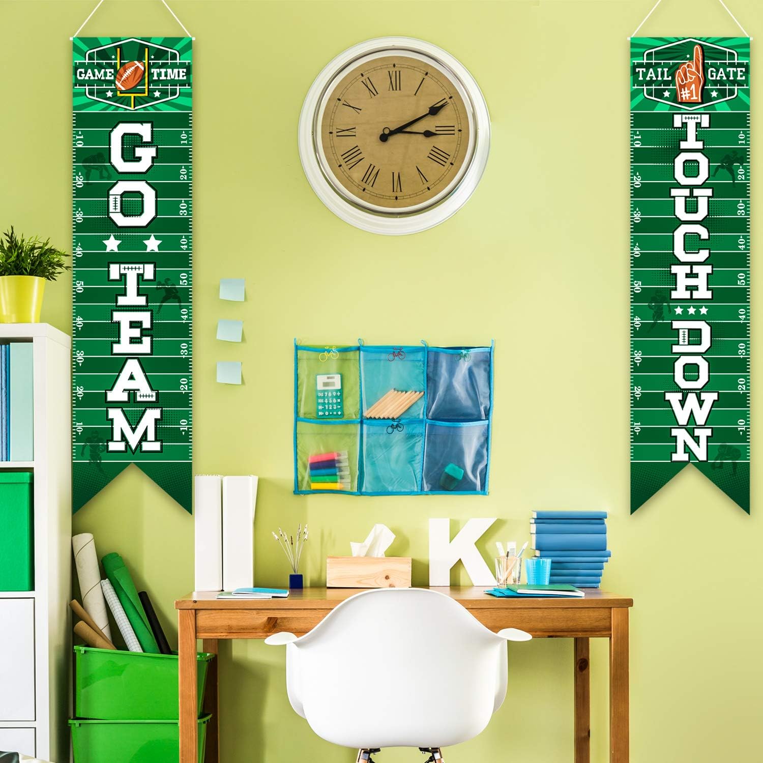Football Welcome Banner Set for Party Decorations