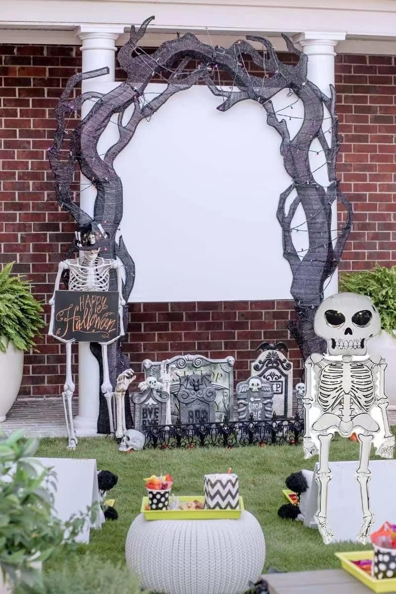 622 Inch Skeleton Halloween Balloons 2pcs
