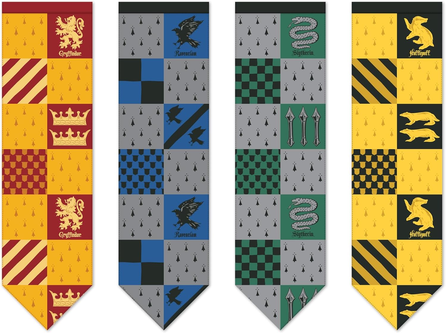 Conquest Journals Harry Potter Quidditch Banners Set of 4