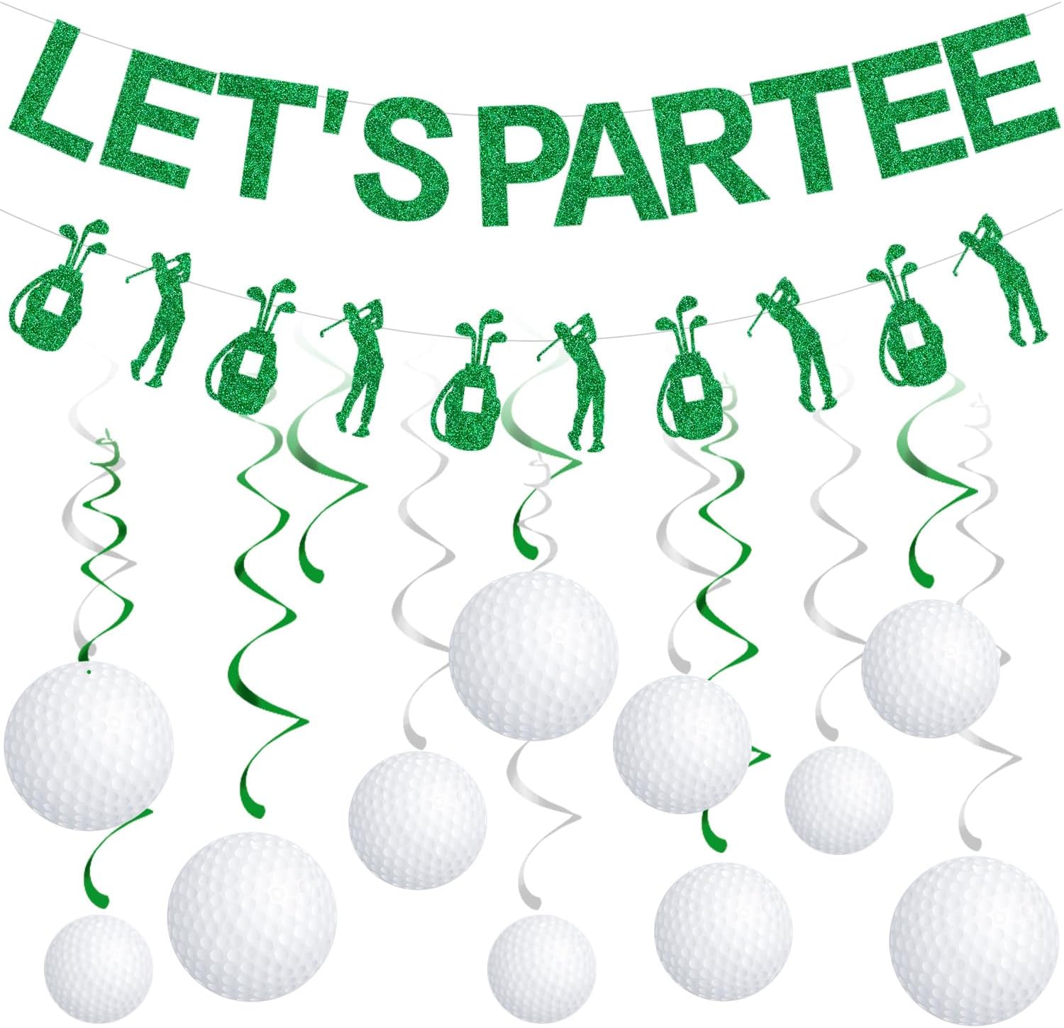 Gameza Golf Party Decorations 14PCS Theme Banners