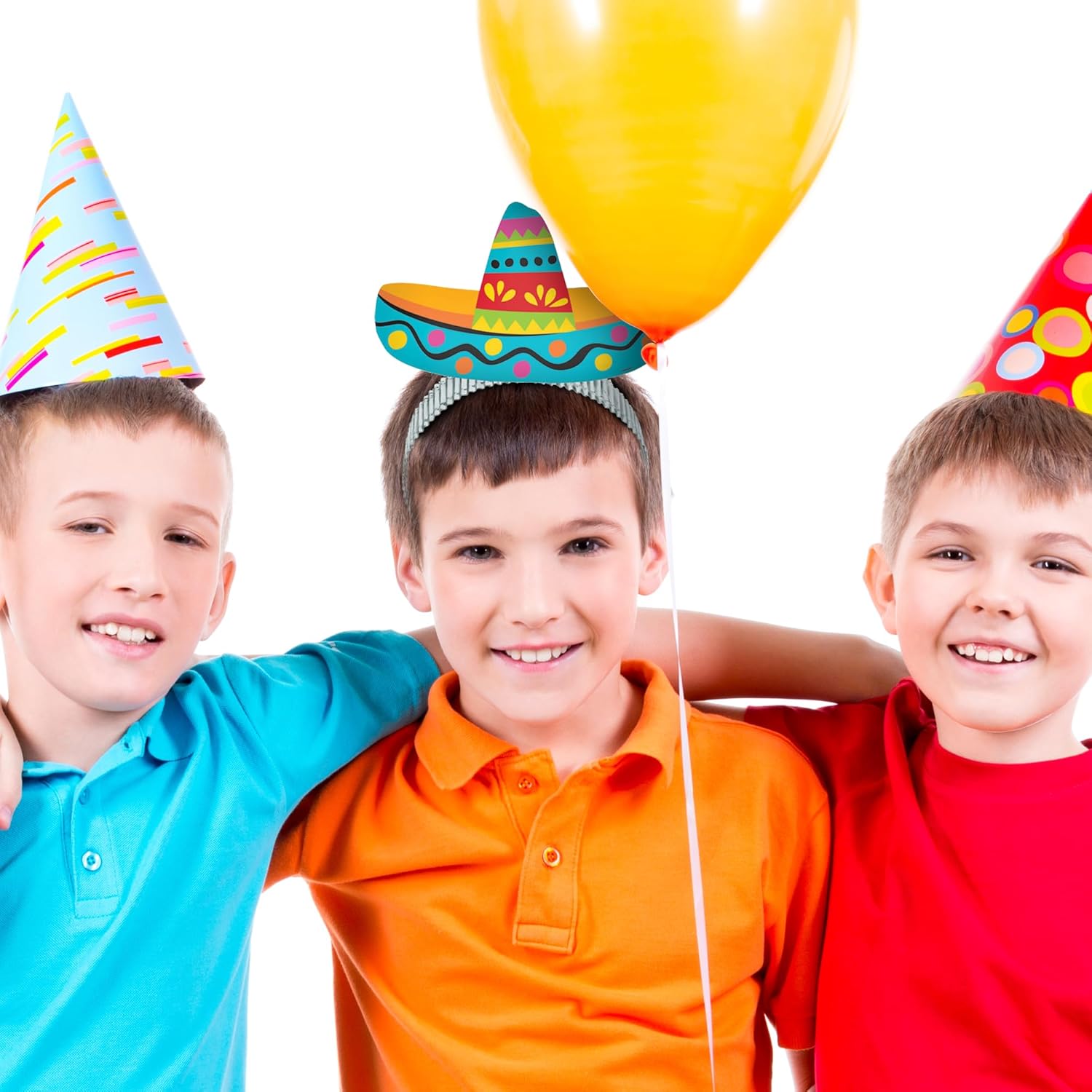 Amscan Fiesta Cinco De Mayo Plastic Sombrero Headbands 1