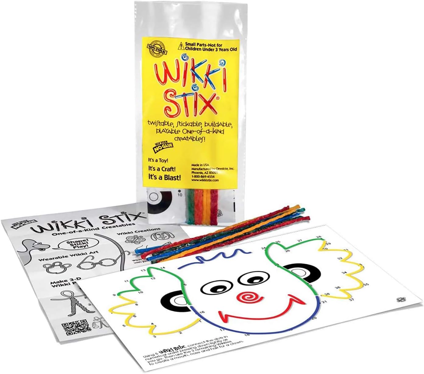 WikkiStix Birthday Fun Favors Pack of 20